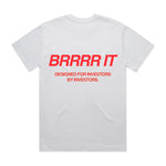 Load image into Gallery viewer, BRRRR IT White Tee