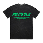 Rents Due Stone Washed Tee