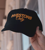 Load image into Gallery viewer, Investors Only Nylon Golf Performance Snapback Hat
